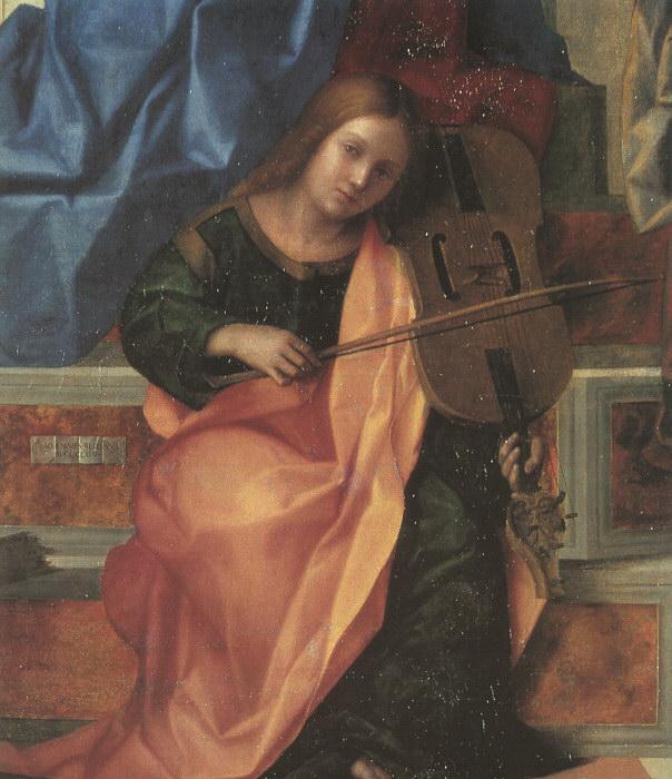 Giovanni Bellini San Zaccaria Altarpiece oil painting picture